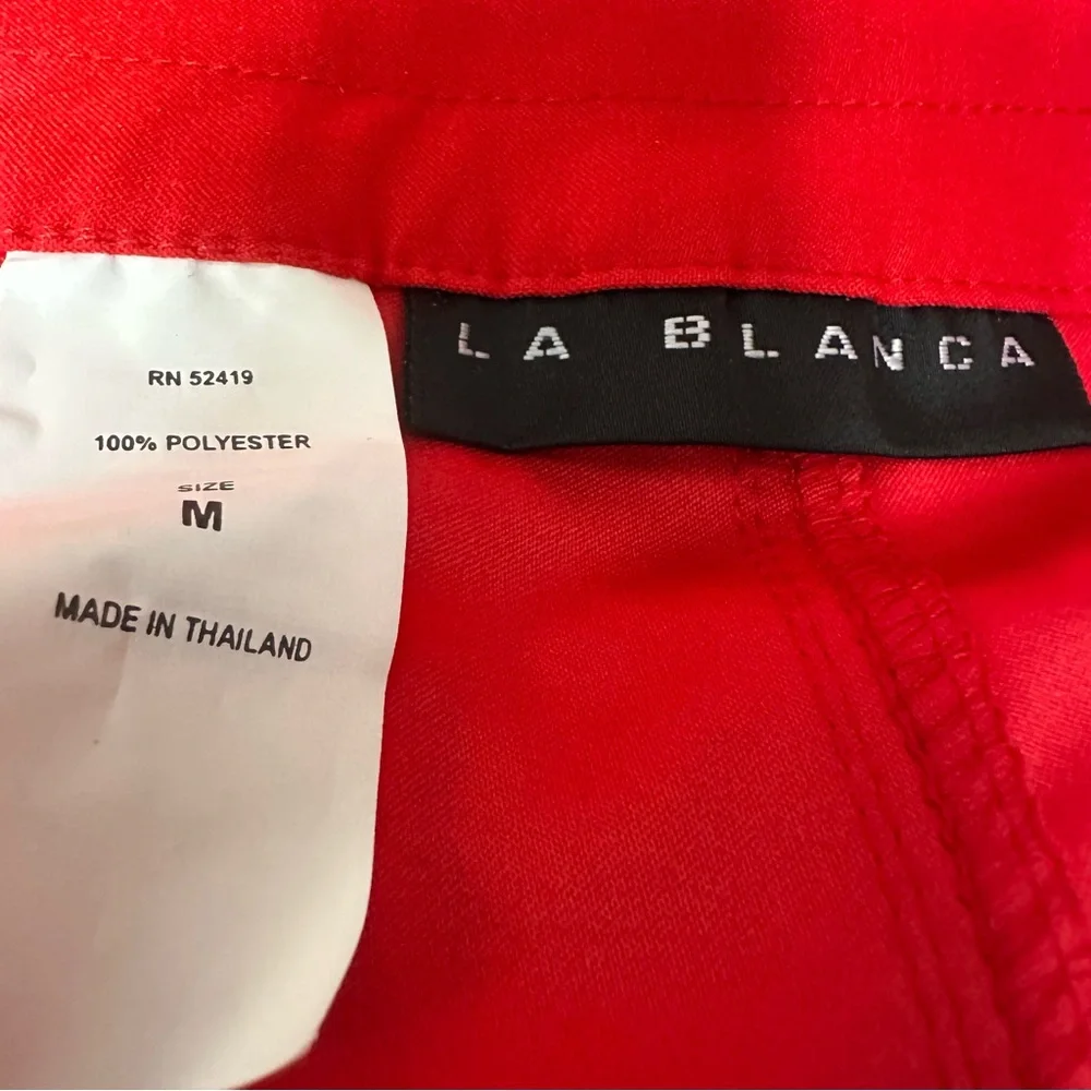 Vintage Super Sexy Red Hot Lace-Up Shorts M - Picture 4 of 5